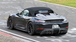 Porsche 718 Boxster Spyder (2018): Erlkönig