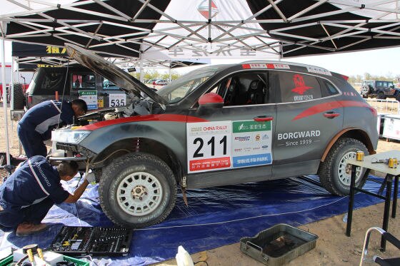 Wüstenrallye