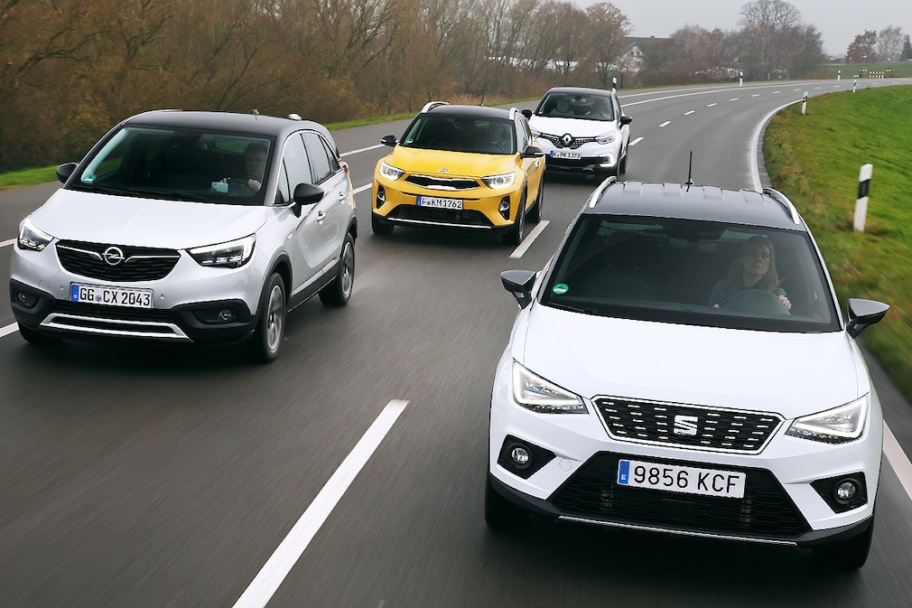 Opel Crossland X Kia Stonic Renault Captur Seat Arona