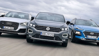 Audi Q2 Hyundai Kona VW T-Roc