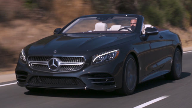 Video Mercedes S Klasse Cabrio 2017 Die Frischluft Politur