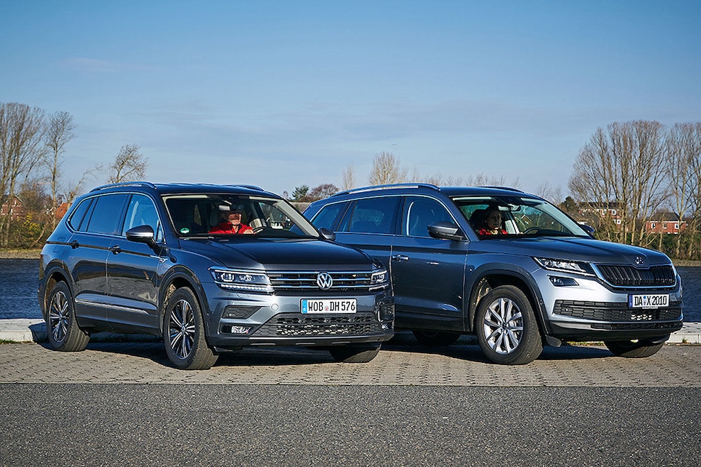 Skoda Kodiaq VW Tiguan Allspace