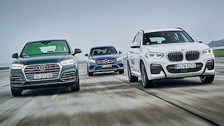 Audi Q5 BMW X3 Mercedes GLC