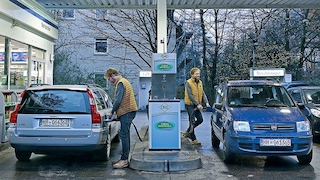 Volvo V70 Bi-Fuel, Fiat Panda 1.2 Natural Power