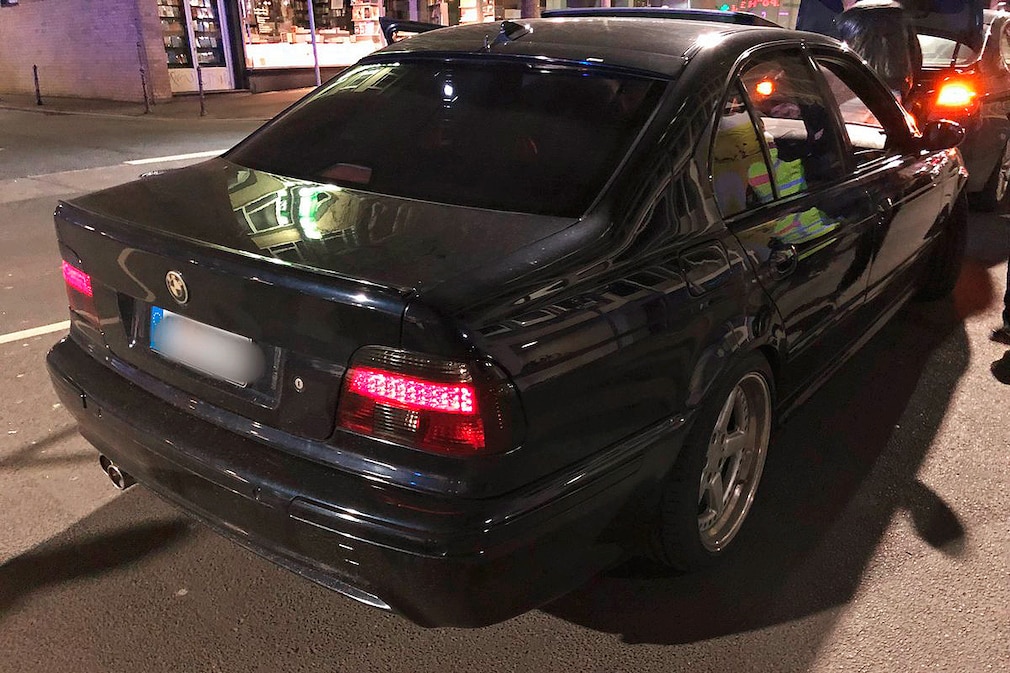 BMW 3er Polizeikontrolle am Carfreitag