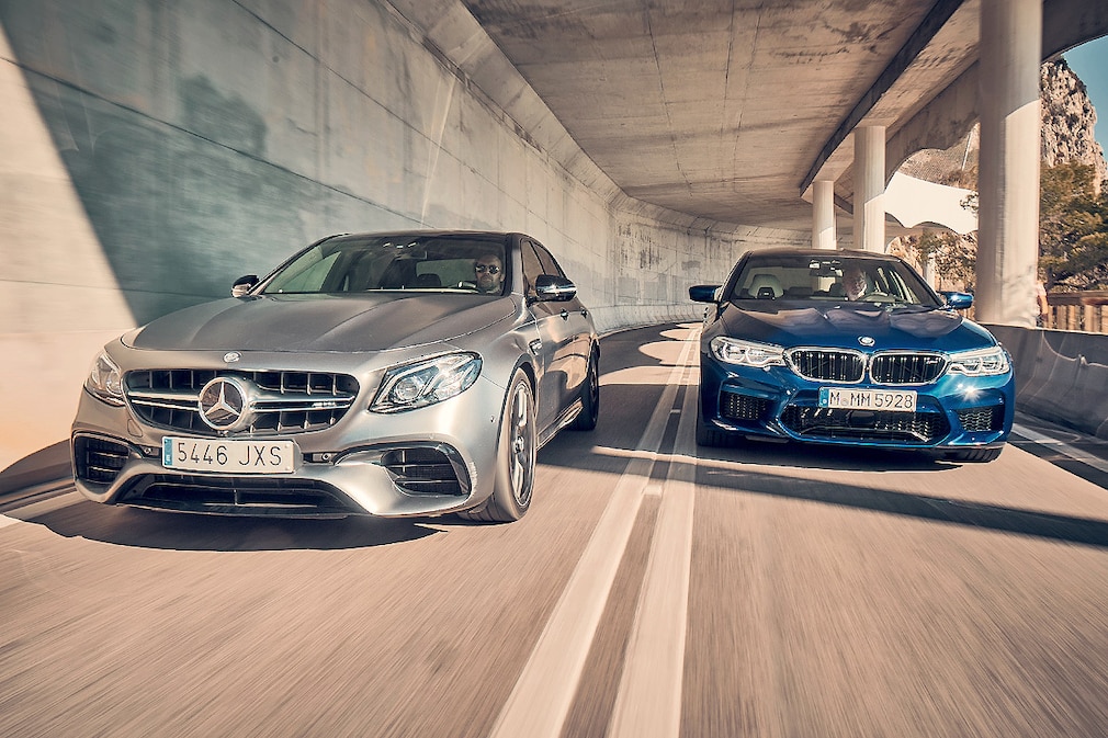 BMW M5 Mercedes-AMG E 63 S