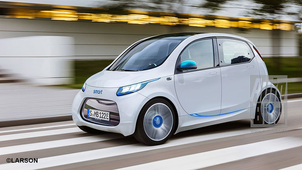 Smart Forfour Electric Drive Facelift (2020): Vorschau