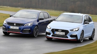 Hyundai i30 N Performance Peugeot 308 GTi