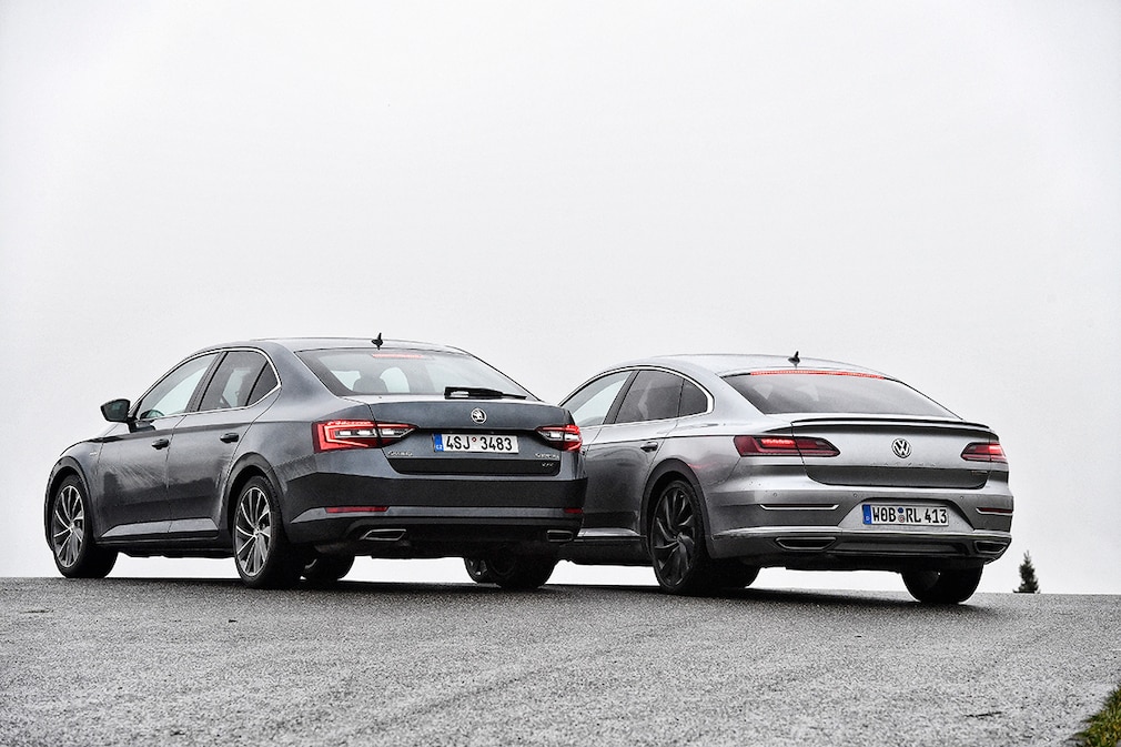 Vergleich_VW_Arteon_gegen_Skoda_Superb