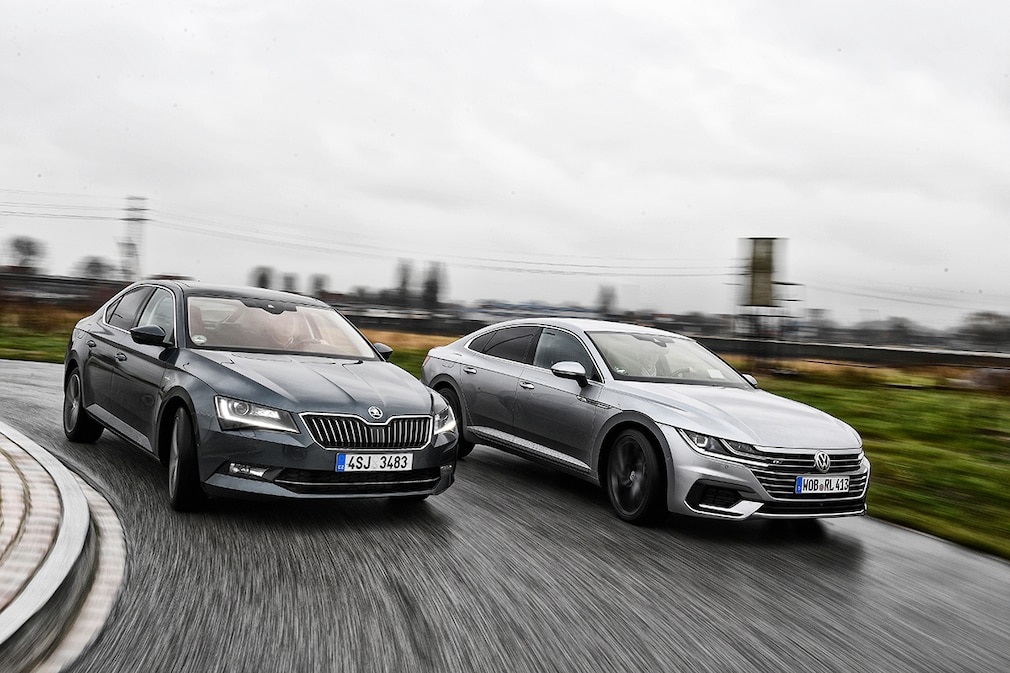 Skoda Superb VW Arteon