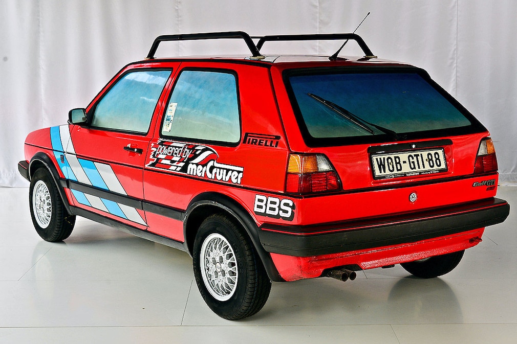 Fünf Generationen VW Golf GTI