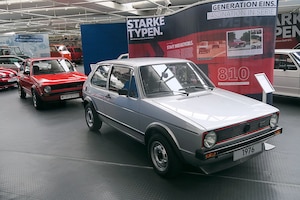 Fünf Generationen VW Golf GTI
