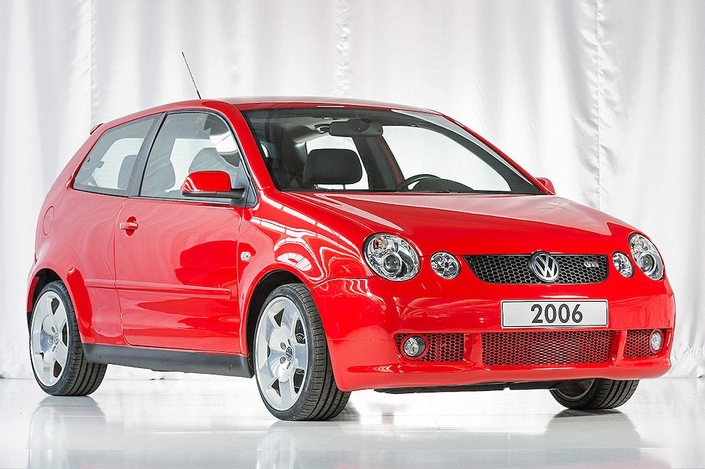 Fünf Generationen VW Golf GTI