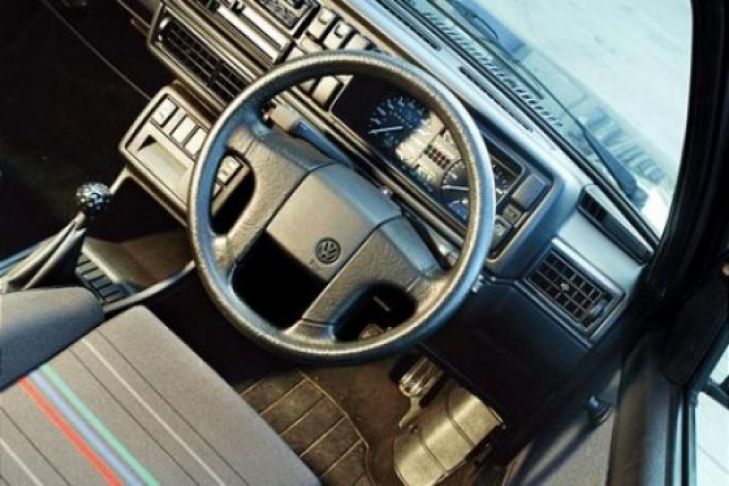 Fünf Generationen VW Golf GTI