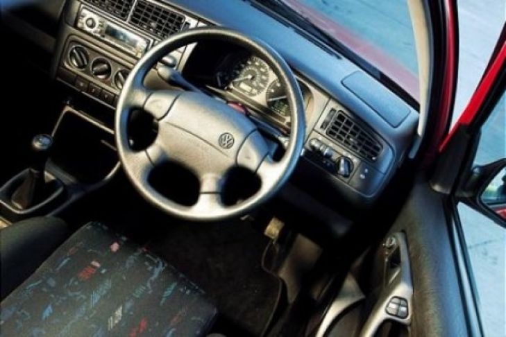 Fünf Generationen VW Golf GTI