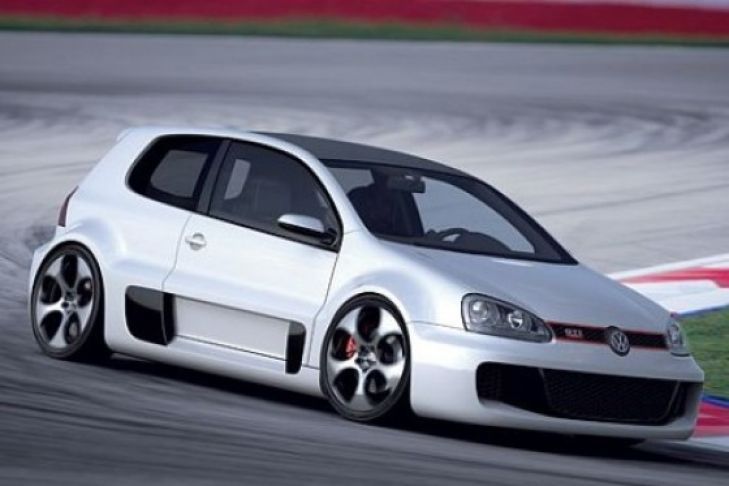 Fünf Generationen VW Golf GTI