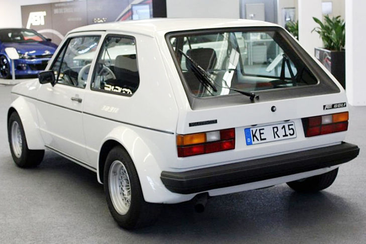 Fünf Generationen VW Golf GTI