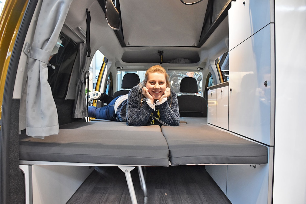 VW Caddy als Reimo Camp