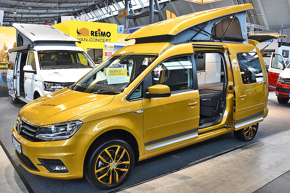 VW Caddy als Reimo Camp