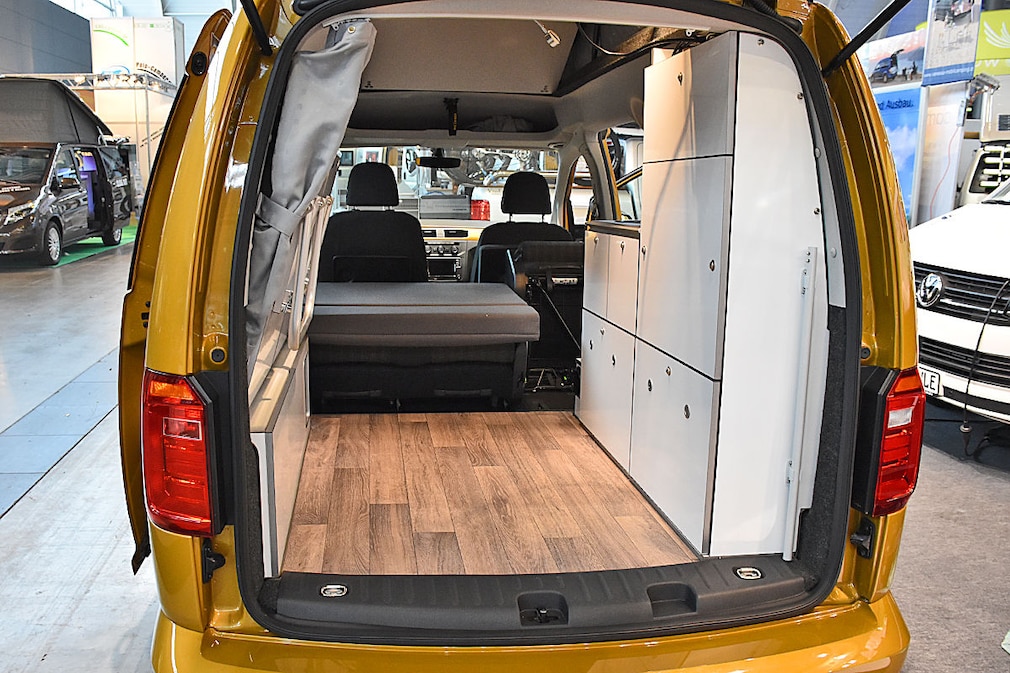 VW Caddy als Reimo Camp