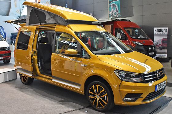VW Caddy Maxi als Reimo Camp