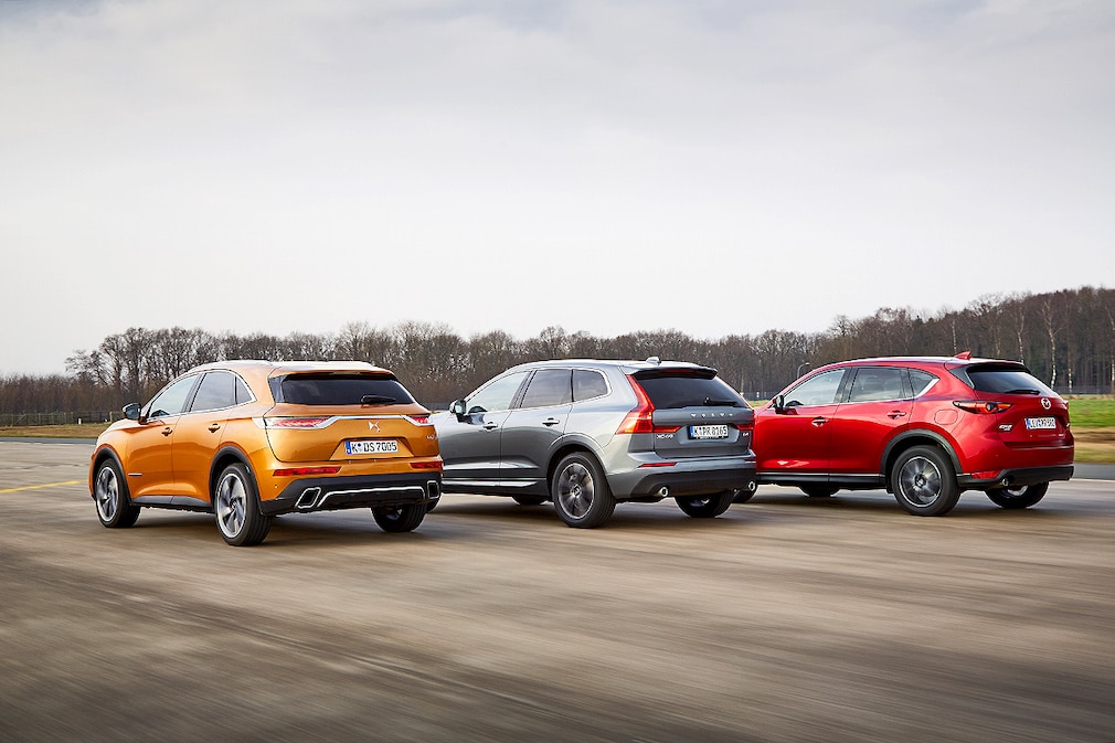 DS7 Crossback BlueHDi 180 Volvo XC60 XC60 D4 AWD Mazda CX-5 Skyactiv-D 175 AWD