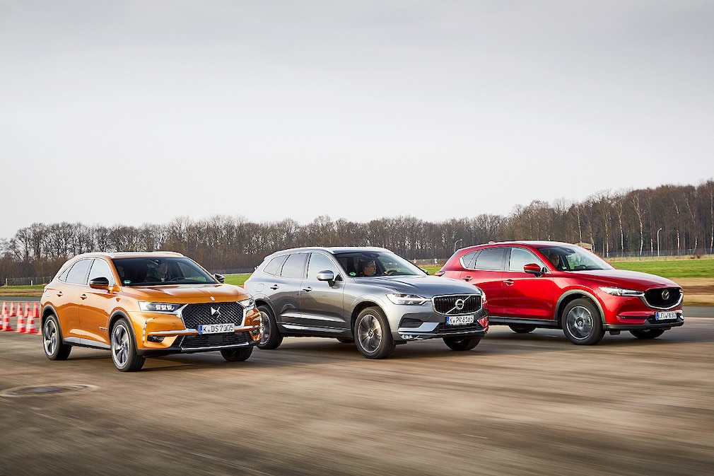 DS 7 Crossback Mazda CX-5 Volvo XC60