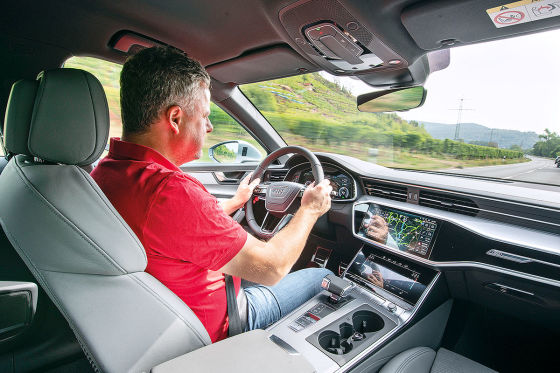 Viel Platz im neuen A6 Avant