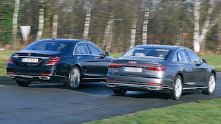 Audi A8/Mercedes S-Klasse: Test