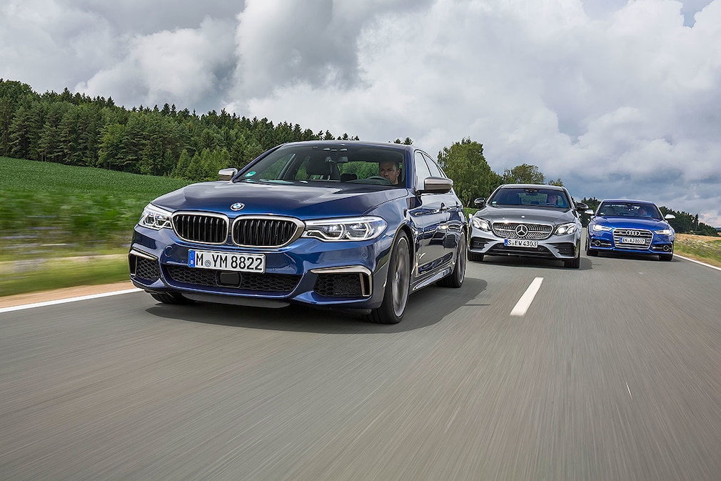 Audi S6 BMW M550i Mercedes-AMG E 43