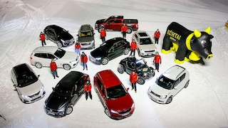 Elf Autos im Wintertest