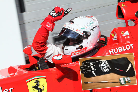 Formel 1: Biometrische Handschuhe - FIA zeigt Chip im Handschuh