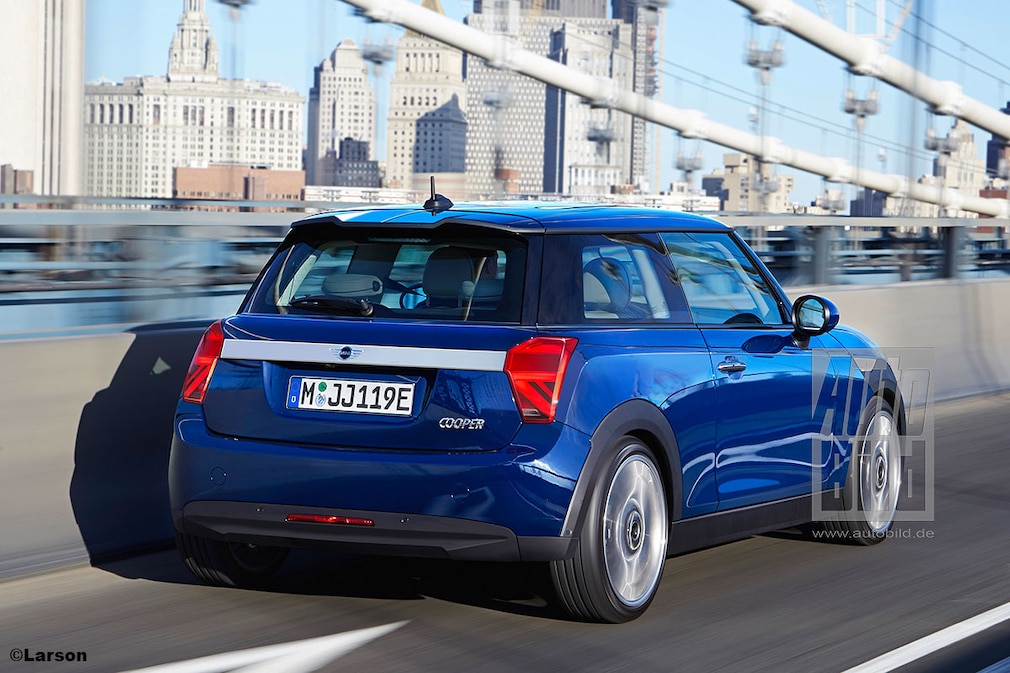 Mini Cooper E !!! Illustration !!!