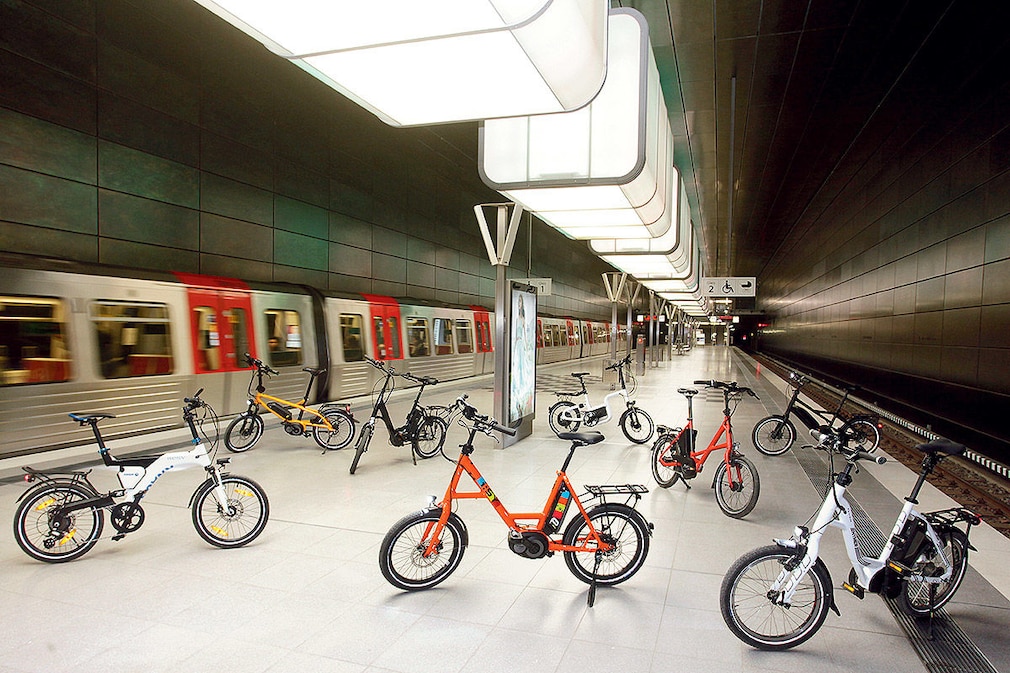 Klappräder und Kompakträder im Test