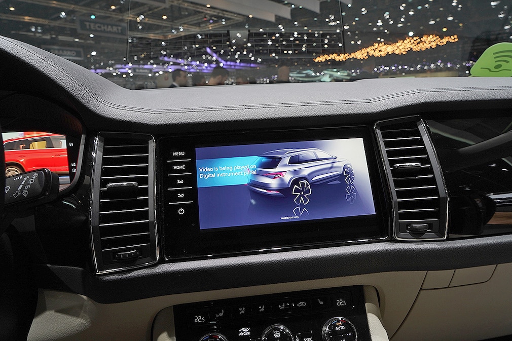 Skoda Kodiak L&K Sitzprobe