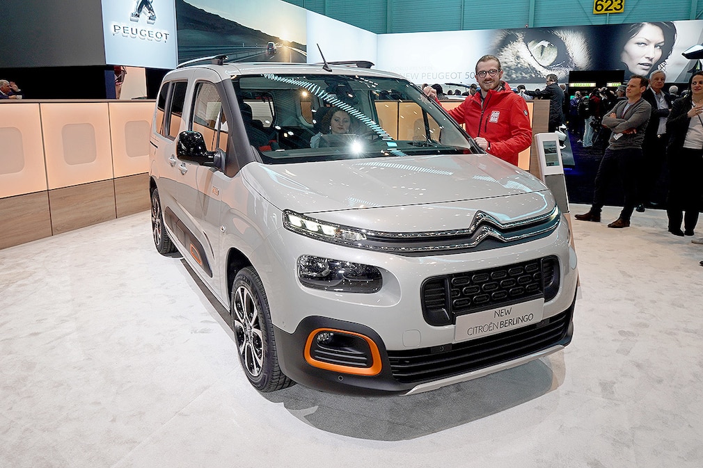 Citroen Berlingo Sitzprobe