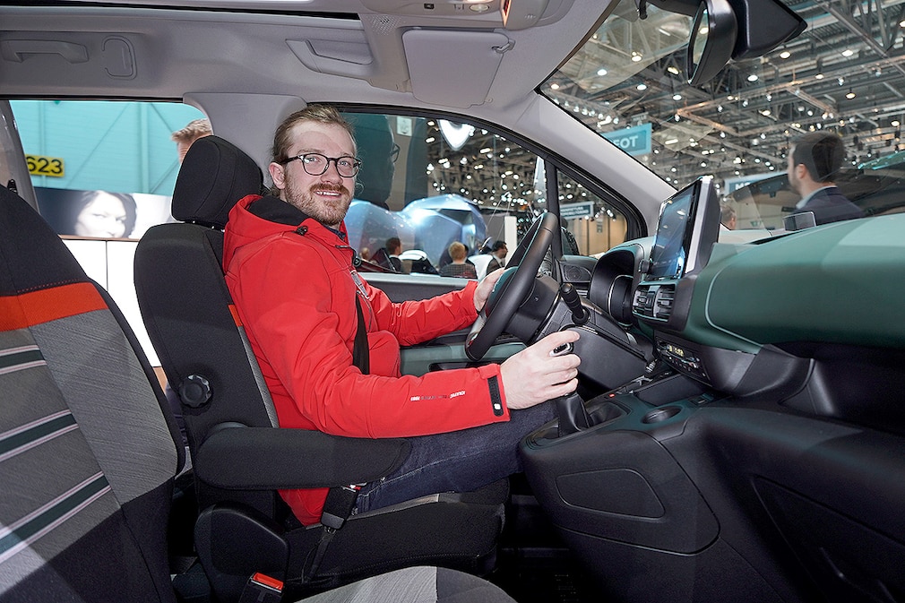 Citroen Berlingo Sitzprobe