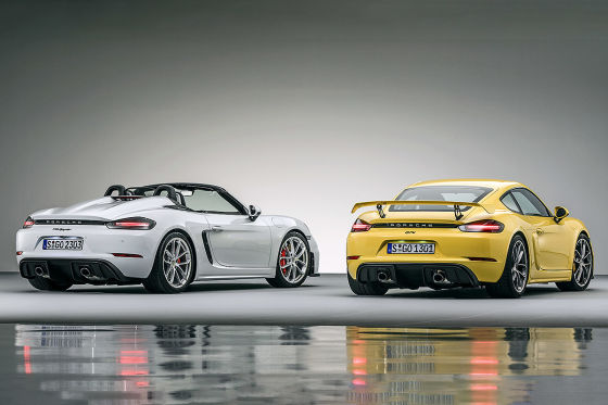 Porsche arbeitet am neuen Cayman GT4