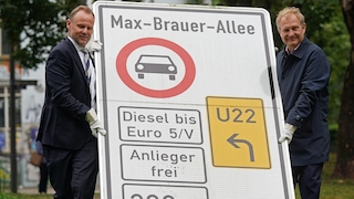 Aufhebung der Dieseldurchfahrtsbeschränkungen