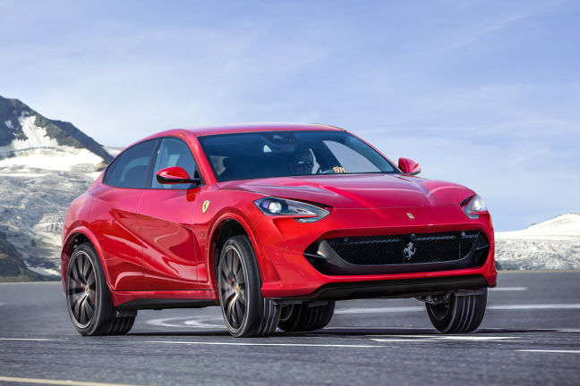 Video Ferrari Suv 2019 Autobild De
