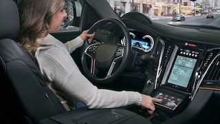 Bosch: Ausblick auf digitales Cockpit