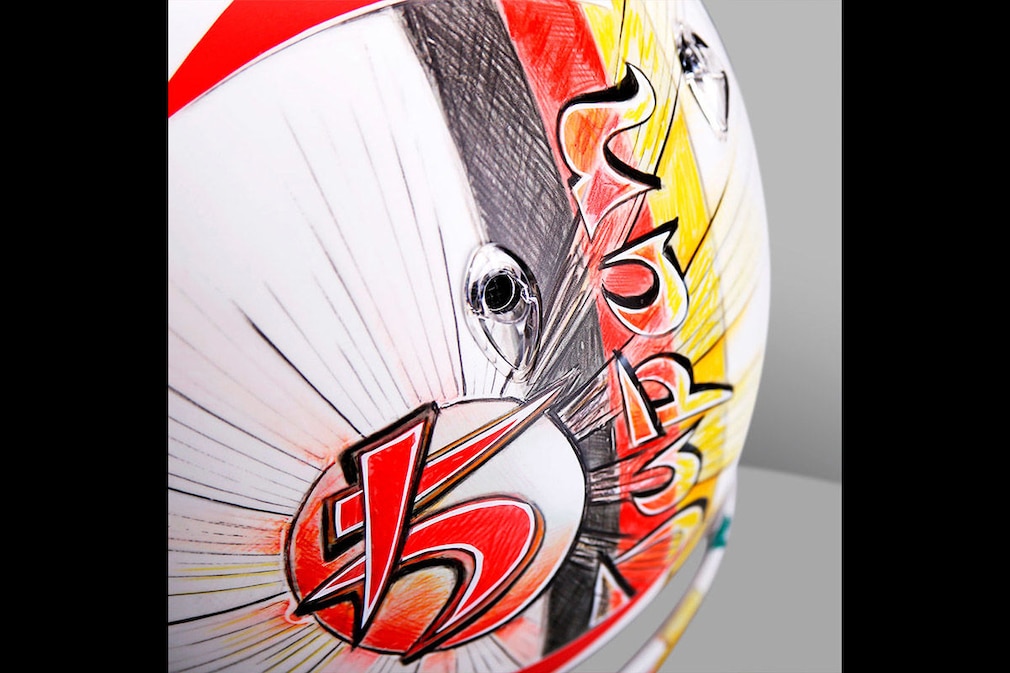 Formel 1: Die schönsten Helme von Vettel