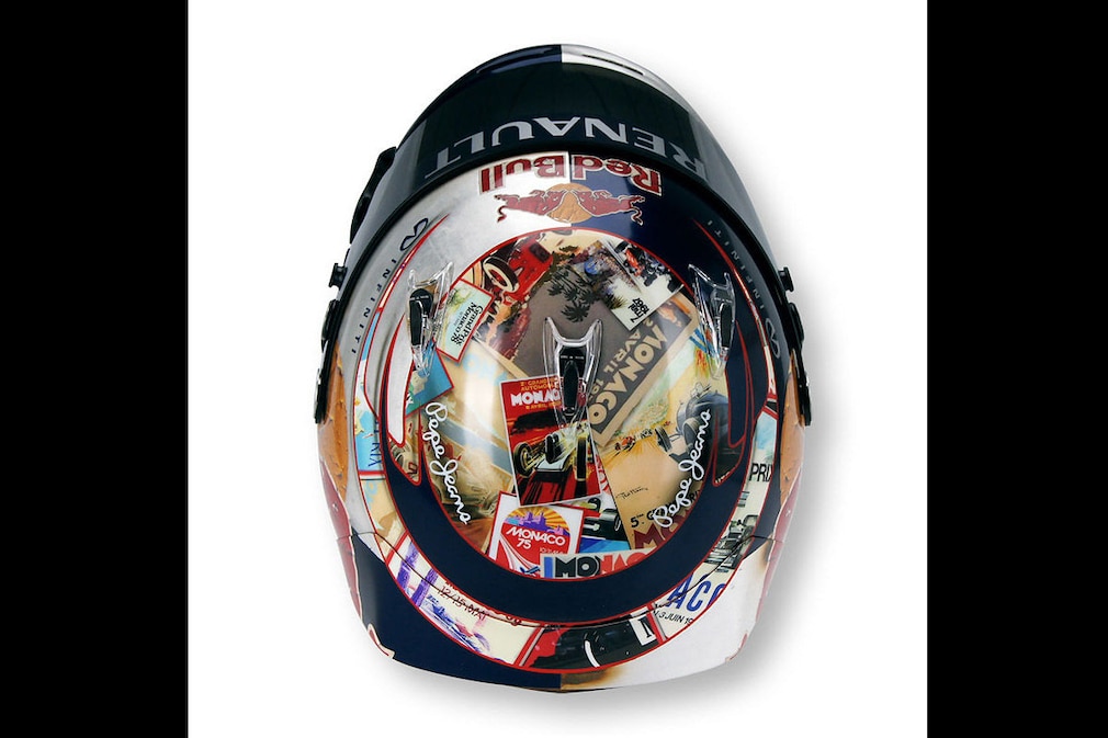 Formel 1: Die schönsten Helme von Vettel Formel 1: Die schönsten Helme von Vettel