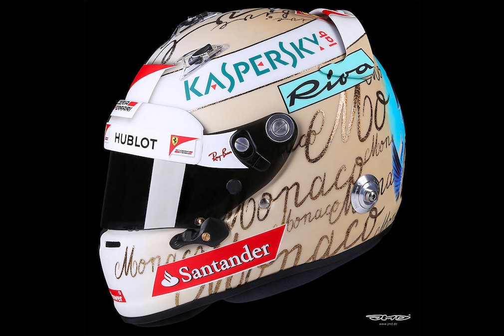 Formel 1: Die schönsten Helme von Vettel