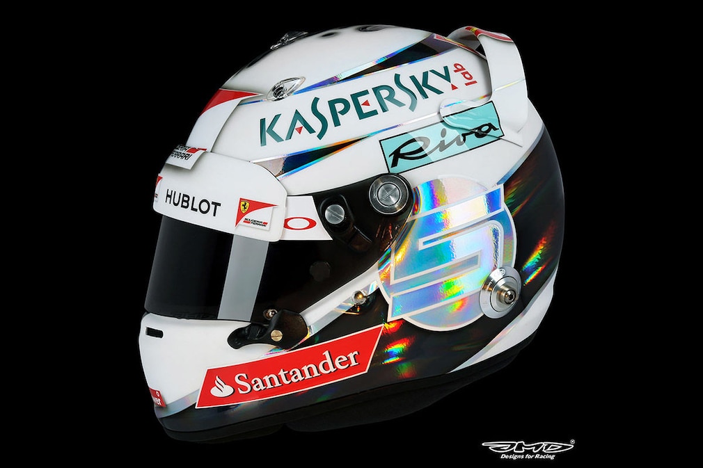 Formel 1: Die schönsten Helme von Vettel
