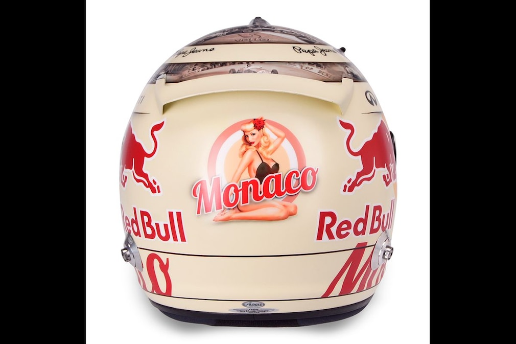 Formel 1: Die schönsten Helme von Vettel Formel 1: Die schönsten Helme von Vettel