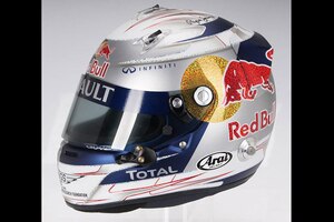 Formel 1: Die schönsten Helme von Vettel
