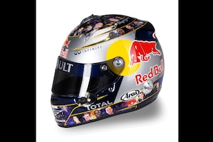 Formel 1: Die schönsten Helme von Vettel
