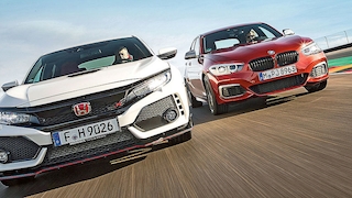 BMW M140i Honda Civic Type R