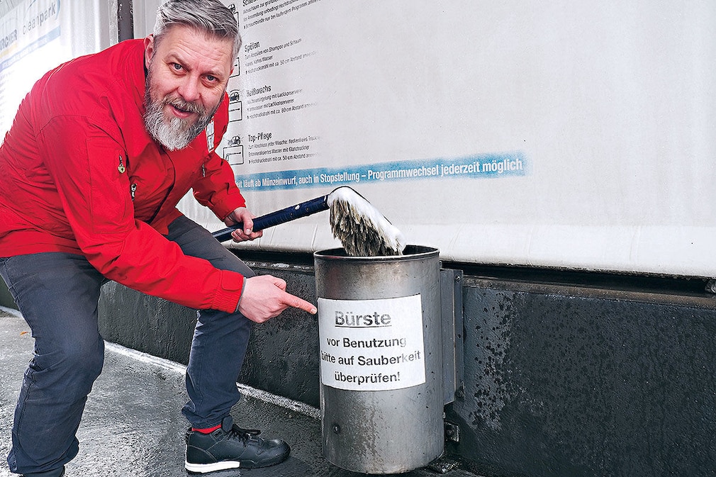 Auto waschen Schritt für Schritt